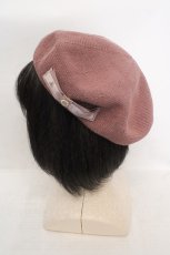 画像2: m petit by misako / NINA's AMカメオベレー  ピンクベージュ O-26-05-01-1001-LO-AC-IG-OS (2)