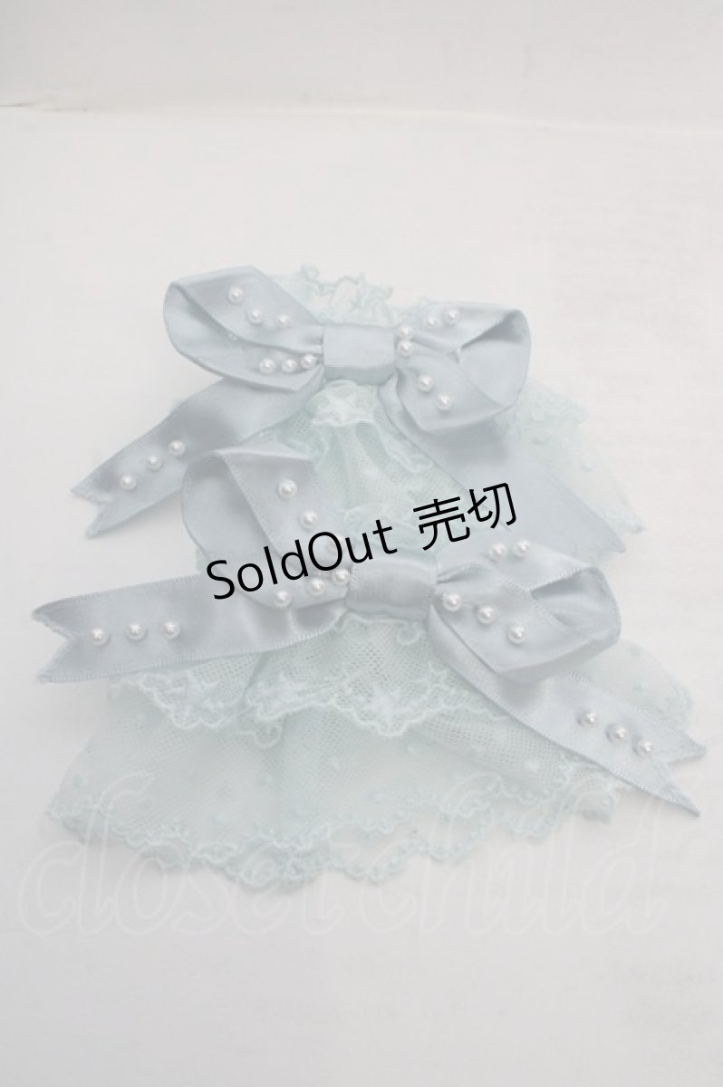 画像1: Angelic Pretty / Mermaidリボンお袖とめ  サックス O-26-05-01-1037-AP-ZA-IG-OS (1)