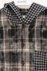画像2: Candy Stripper / DEVIL CHECK SHIRT(デビルチェックシャツ)  ブラウン O-26-05-02-031-PU-BL-IG-OS (2)