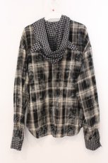 画像3: Candy Stripper / DEVIL CHECK SHIRT(デビルチェックシャツ)  ブラウン O-26-05-02-031-PU-BL-IG-OS (3)