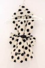 画像3: Candy Stripper / RIBBON MUFFLER（リボンマフラー）  オフホワイト×ブラックドット O-26-05-02-032-PU-ZA-IG-OS (3)