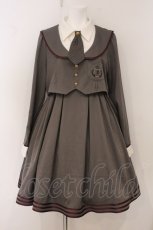 画像1: Amavel / Traditional Academyボレロセーラーワンピース  グレー O-26-05-02-041-CA-OP-IG-OS (1)