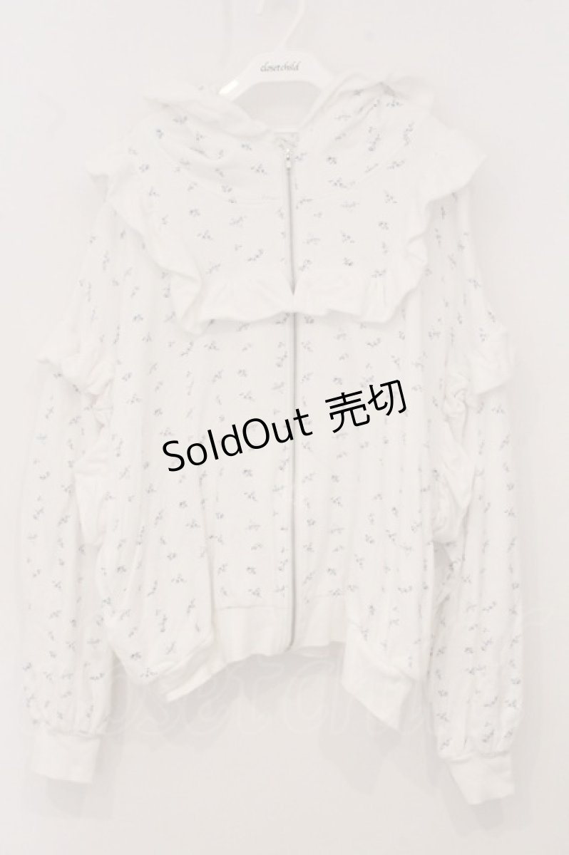 画像1: Whinny / ベイビーフラワーワンピース F シロ O-26-05-02-047-PU-OP-IG-OS (1)