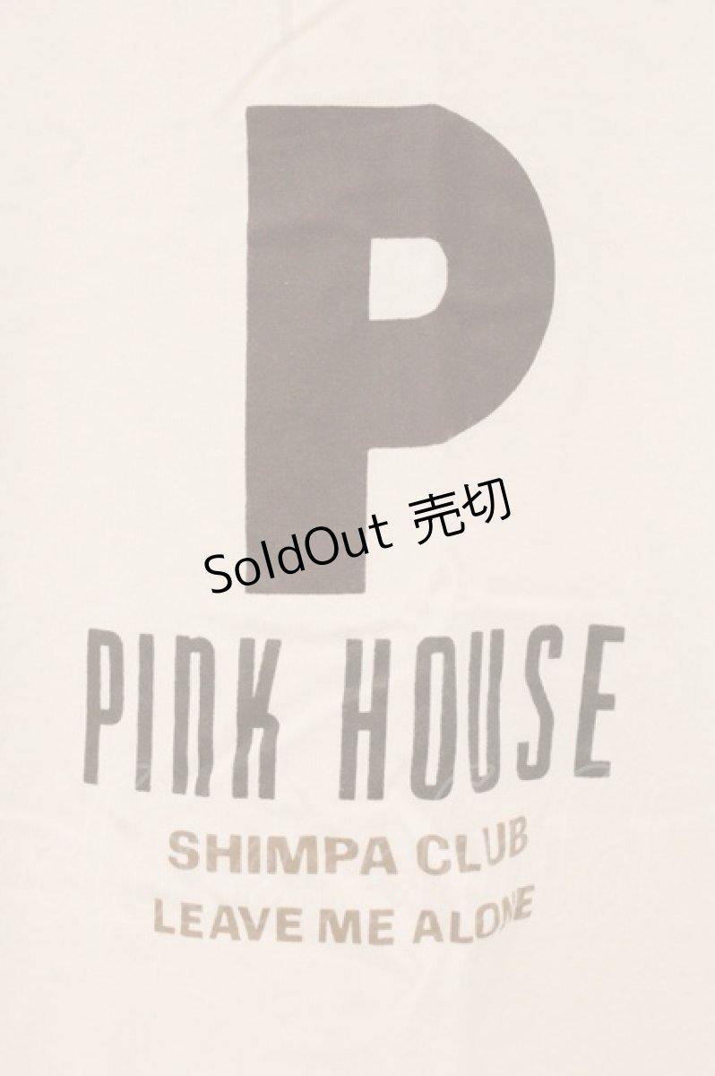 画像2: PINK HOUSE / Pロゴカットソー  アイボリー O-26-05-02-068-LO-TO-IG-OS (2)