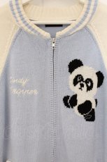 画像2: Candy Stripper / PEPE SOUVENIR KNIT JUMPER  サックス O-26-05-02-008-PU-OP-IG-OS (2)