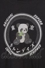 画像2: Candy Stripper / ORIENTAL CANDY TEE 3 ブラック O-26-05-02-011-PU-TO-IG-OS (2)
