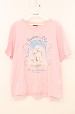 画像1: Candy Stripper / MY DEAR LILY Tシャツ  ピンク O-26-05-02-012-PU-TS-IG-OS (1)