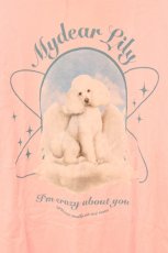画像2: Candy Stripper / MY DEAR LILY Tシャツ  ピンク O-26-05-02-012-PU-TS-IG-OS (2)