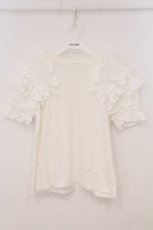 画像1: Candy Stripper / VOLUME FRILL （ボリュームフリルトップス） 2 ホワイト O-26-05-02-015-PU-TO-IG-OS (1)