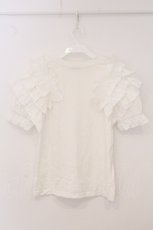 画像3: Candy Stripper / VOLUME FRILL （ボリュームフリルトップス） 2 ホワイト O-26-05-02-015-PU-TO-IG-OS (3)