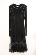 画像1: Candy Stripper / BUSTIER RIB DRESS（ビスチェリブドレス） 2 ブラック O-26-05-02-024-PU-OP-IG-OS (1)