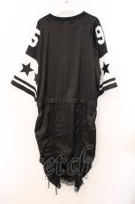 画像4: Candy Stripper / NUMBERING SATIN ONE-PIECE（ナンバリングサテンワンピース）  ブラック O-26-05-02-025-PU-OP-IG-OS (4)
