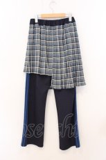画像4: Candy Stripper / PLEATS LAYERED パンツ  ネイビー O-26-05-02-029-PU-PA-IG-OS (4)
