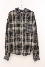 画像1: Candy Stripper / DEVIL CHECK SHIRT(デビルチェックシャツ)  ブラウン O-26-05-02-031-PU-BL-IG-OS (1)