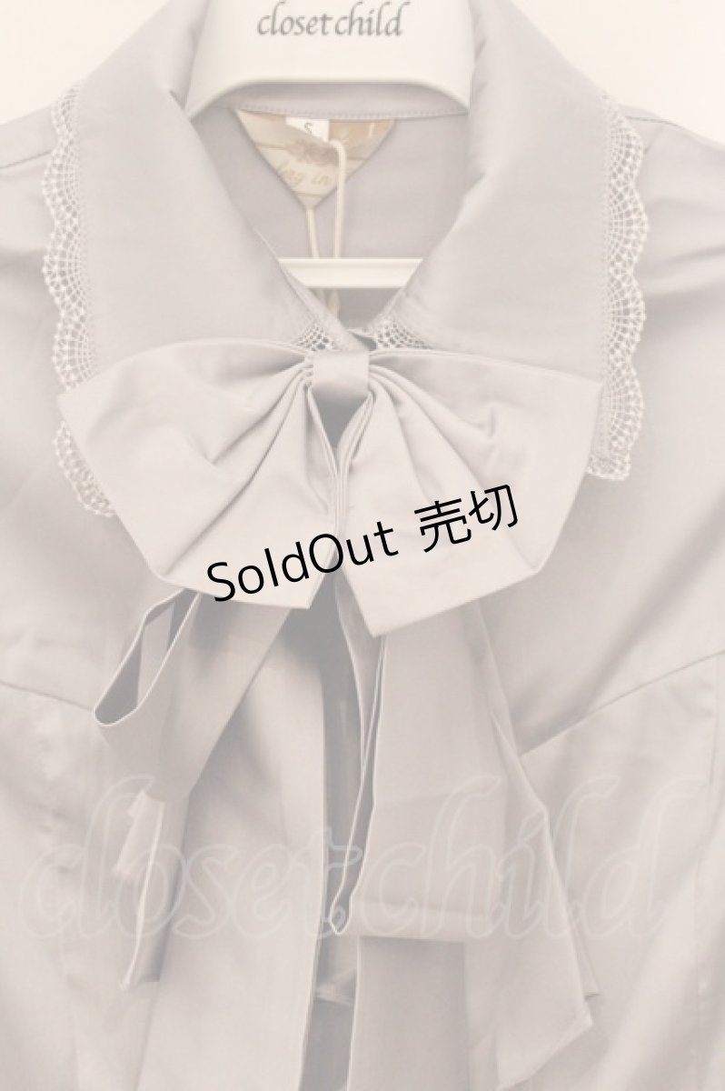 画像2: Jewelry in Sunrise / Christmas Concerto Blouse クリスマス協奏曲 ブラウス  グレー O-26-05-04-074-LO-BL-IG-OS (2)