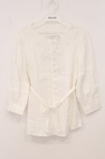 画像1: AmaStacia / 「八十日間世界一周」ビショップスリーブブラウス S シロ O-26-05-04-076-LO-BL-IG-OS (1)