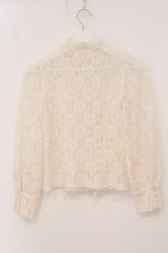 画像3: MILK / ラッシェルレースブラウス  アイボリー O-26-05-04-081-ML-BL-OW-OS (3)
