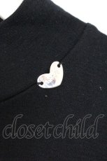 画像2: MILK / ハイネックパフT　Tシャツ  クロ O-26-05-04-082-ML-TO-OW-OS (2)