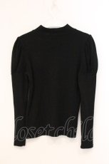 画像3: MILK / ハイネックパフT　Tシャツ  クロ O-26-05-04-082-ML-TO-OW-OS (3)