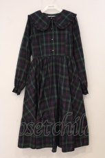 画像1: m petit by misako / TT*AOKチェックワンピース M グリーン O-26-05-04-088-LO-OP-OW-OS (1)