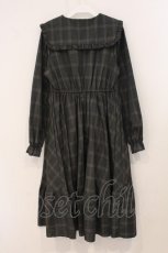 画像3: m petit by misako / TT*AOKチェックワンピース M グレー O-26-05-04-089-LO-OP-OW-OS (3)