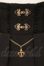 画像2: Amavel / Fleur de lisレイヤードスカート F クロ O-26-05-04-100-CA-SK-OW-OS (2)