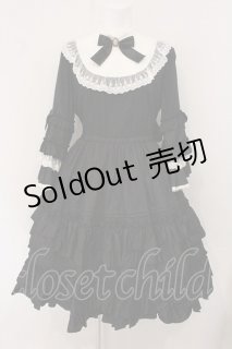 Pina sweetcollection / ドール姫袖ワンピース クロ O-26-05-04-106-LO