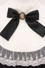 画像2: Pina sweetcollection / ドール姫袖ワンピース  クロ O-26-05-04-106-LO-OP-OW-OS (2)