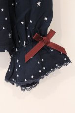 画像3: axes femme kawaii / 星柄ブラウス  ネイビー O-26-05-04-125-AX-BL-IG-OS (3)