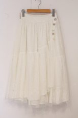 画像1: mellfy memory / Jewel sugary lace スカート  シロ O-26-05-04-019-LO-SK-IG-OS (1)