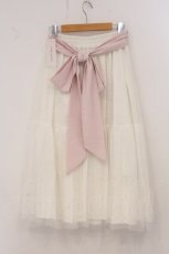 画像4: mellfy memory / Jewel sugary lace スカート  シロ O-26-05-04-019-LO-SK-IG-OS (4)