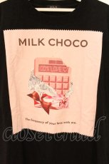 画像2: MILK / 100% LOVE TEE  クロ×ピンク O-26-05-04-029-ML-TO-IG-OS (2)