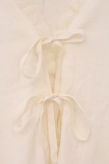 画像2: Jane Marple / フリル配色カーディガン M シロ O-26-05-05-031-JM-TO-IG-OS (2)