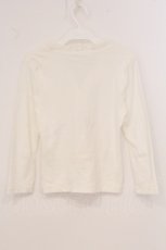 画像3: Jane Marple / フリル配色カーディガン M シロ O-26-05-05-031-JM-TO-IG-OS (3)