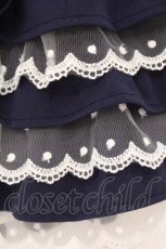 画像2: Candy stripper / JERSEY FRILL SHORTS ショートパンツ  ネイビー O-26-05-05-001-PU-PA-IG-OS (2)