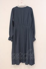 画像3: m petit by misako / AM*レースエリプリーツワンピース S ブルー O-26-05-05-054-LO-OP-IG-OS (3)