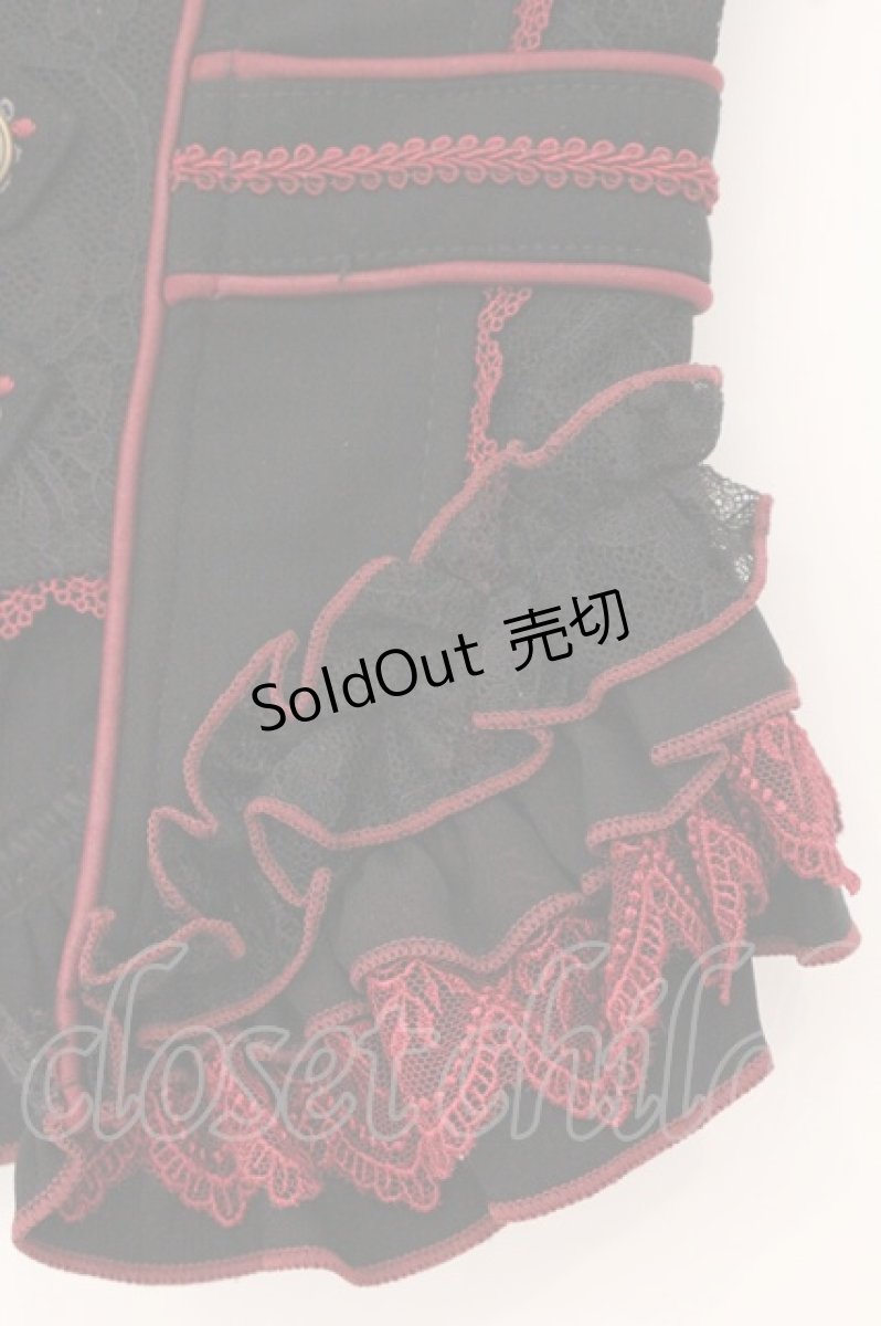 画像3: OZZ ANGELO / Capricious Kitty Corset　コルセット  ブラック×レッド O-26-05-05-062-OO-TO-IG-OS (3)