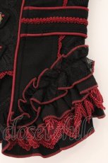 画像3: OZZ ANGELO / Capricious Kitty Corset　コルセット  ブラック×レッド O-26-05-05-062-OO-TO-IG-OS (3)