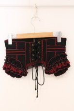 画像4: OZZ ANGELO / Capricious Kitty Corset　コルセット  ブラック×レッド O-26-05-05-062-OO-TO-IG-OS (4)