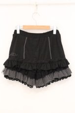 画像4: Ozz oneste / 刺繍入りペチパンツ  ブラック O-26-05-05-063-OO-PA-IG-OS (4)