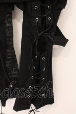 画像5: REACH Produced by Keystation / レースアップボンテージパンツ L ブラック O-26-05-05-064-PU-PA-OW-OS (5)