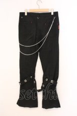 画像3: MAD / ブラッドptボンテージパンツ L ブラック O-26-05-05-066-PU-PA-OW-OS (3)