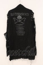 画像5: MAD / ショルダーレースアップZIPトップス L ブラック O-26-05-05-074-PU-TO-OW-OS (5)