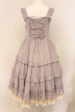 画像5: Alice Girl / 椿の花が咲く頃にジャンパースカート M ラベンダー O-26-05-05-080-LO-OP-IG-OS (5)