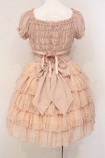 画像5: Pina sweetcollection / シフォンフリルワンピース  ピンク O-26-05-05-081-LO-OP-IG-OS (5)