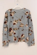 画像3: INGEBORG / 薔薇プリントカットソー S サックス O-26-05-05-094-LO-TO-IG-OS (3)
