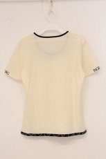 画像3: INGEBORG / ロゴptTシャツ  オフシロ×クロ O-26-05-05-108-LO-TO-IG-OS (3)