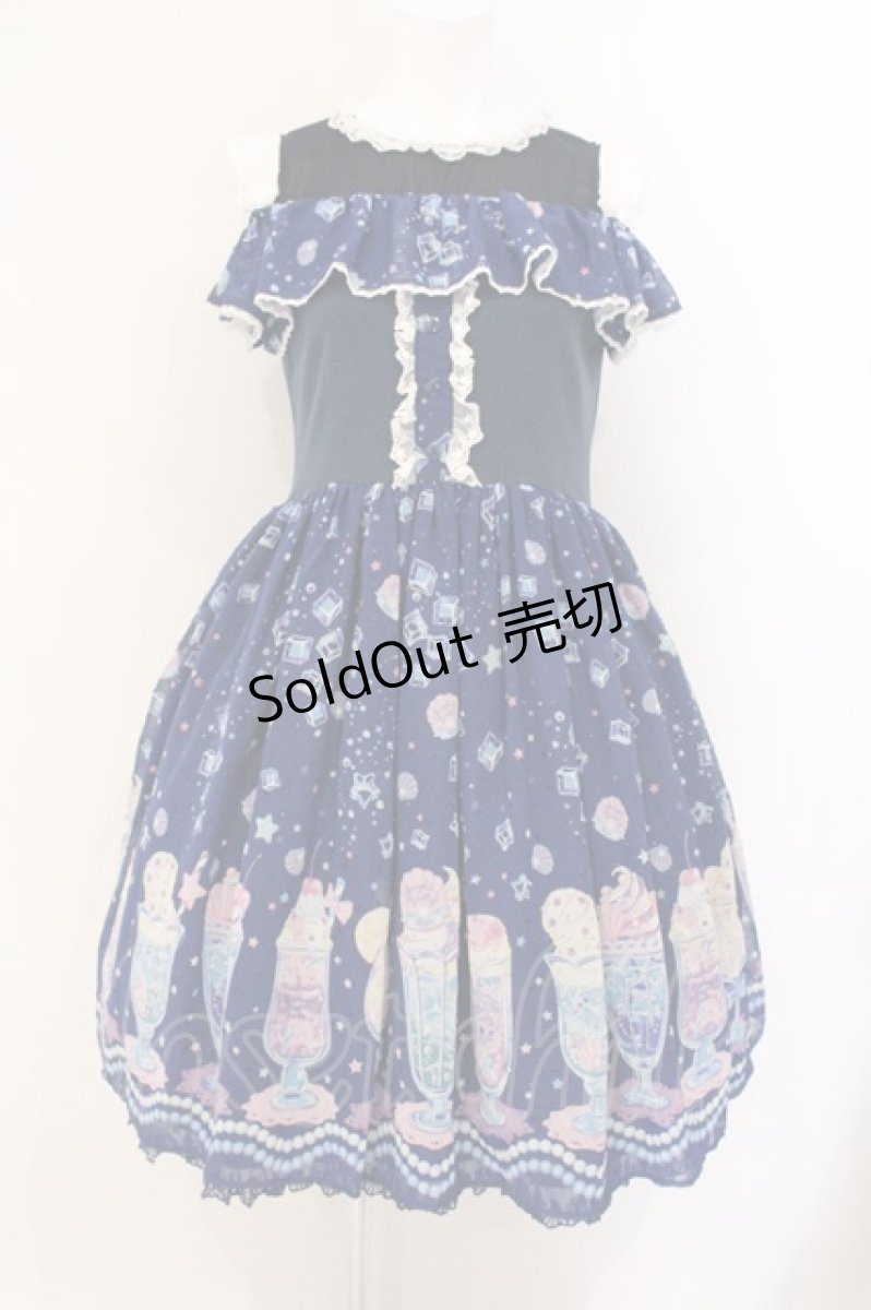 画像1: Angelic Pretty / Cream Soda Mermaidカットワンピース  コン O-26-05-05-113-AP-OP-OW-OS (1)