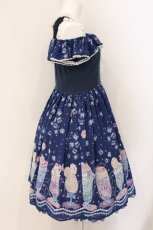 画像4: Angelic Pretty / Cream Soda Mermaidカットワンピース  コン O-26-05-05-113-AP-OP-OW-OS (4)