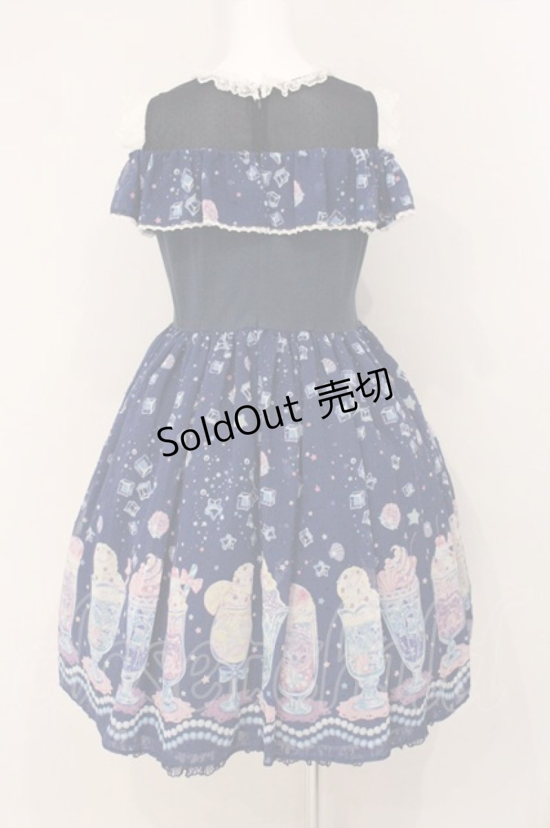 画像5: Angelic Pretty / Cream Soda Mermaidカットワンピース  コン O-26-05-05-113-AP-OP-OW-OS (5)